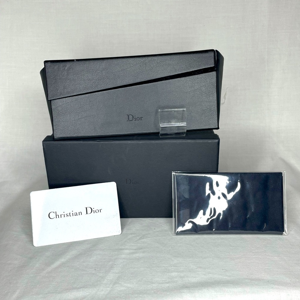 Dior sunglasses folding case and box set